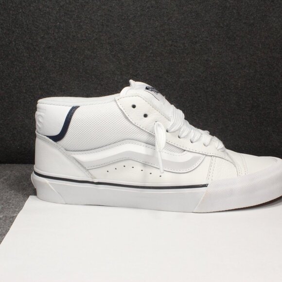 VANS Knu Skool Mid Utility Skateboarding Shoes White Mens Size 8 Womens Size 9.5 - Picture 6 of 11